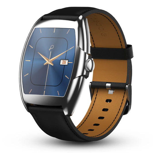 Pebble Regal Luxury PFB92 Black Smartwatch - 1.77" True HD Display Smartwatch | Bluetooth Calling | DIY Watch Faces | Health Monitoring | Multiple Sports Modes | Voice Assistant | In-Built Games | Step Tracker | IP67 Dust & Splash Proof